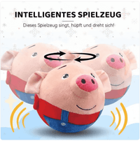 Motion-Activated Squeaky Plush Dog Toy | Bounces...


