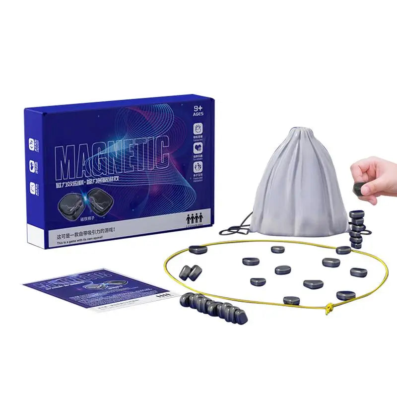 Magnetic Chess Board Set – Travel-Friendly with Secure Piece Lock