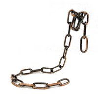 Magic Iron Chain Wine Bottle Holder – Floating Display Stand