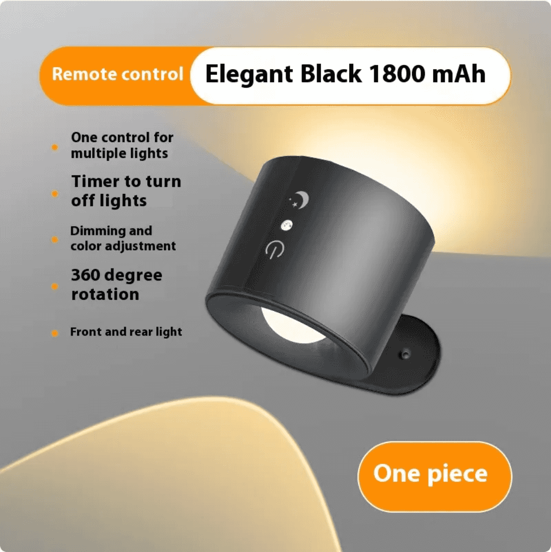 Wireless Magnetic Bedside Reading Lamp

