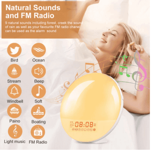 Sunrise Alarm Clock Wake-up Light

