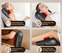 Shiatsu Neck & Shoulder Massager – Heat Therapy & 3 Speeds