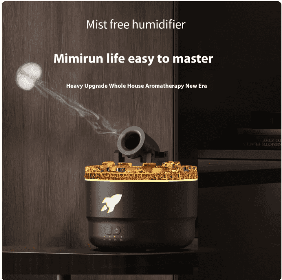 Flame Aromatherapy Humidifier

