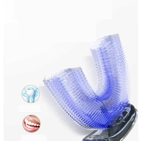 360° U-Shaped Ultrasonic Electric Toothbrush – Full Mouth Cleaning