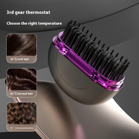 Mini Steam Hair Straightener – USB Rechargeable & Travel-Ready