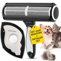 Reusable Pet Hair Remover with Detailer | Lint R...


