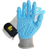 Dog Grooming Gloves for Deshedding and Bathing

