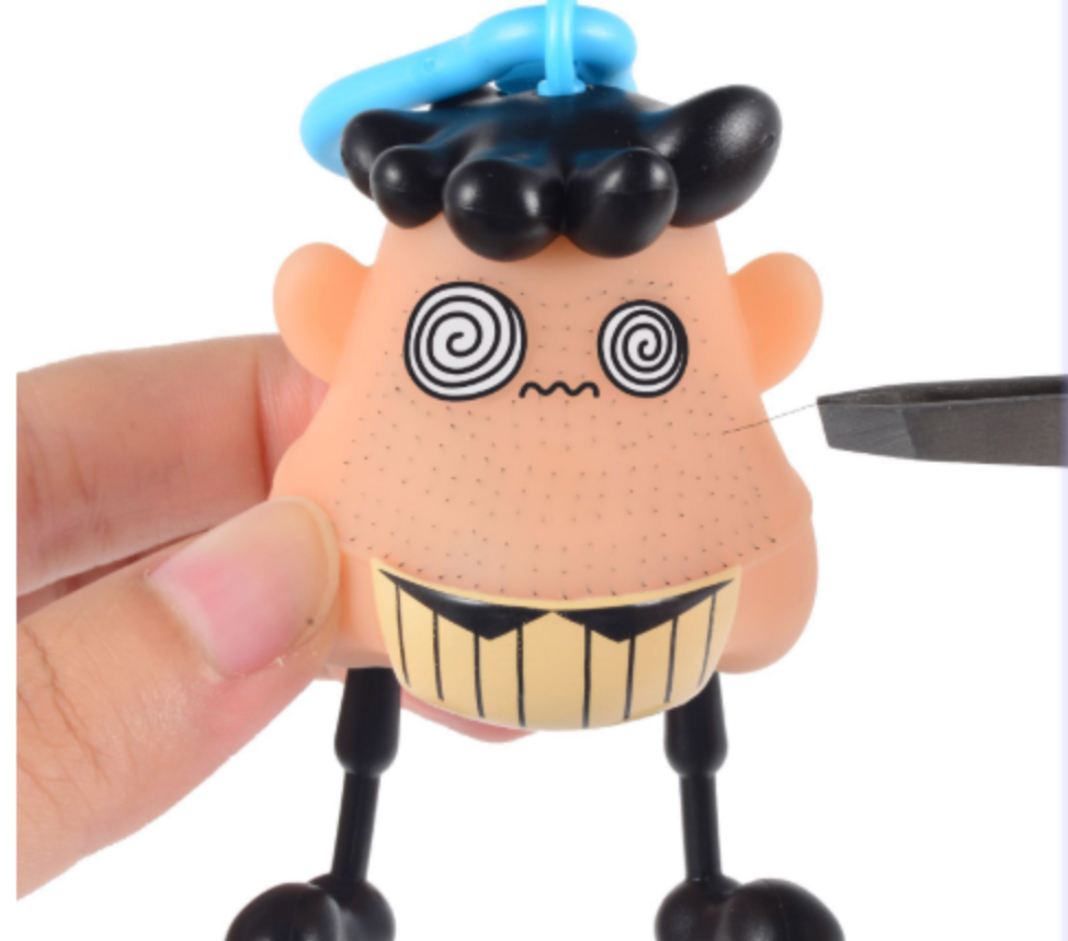 Funny Stress Relief Squeeze Toy | Venting Beard Character — 9 Styles