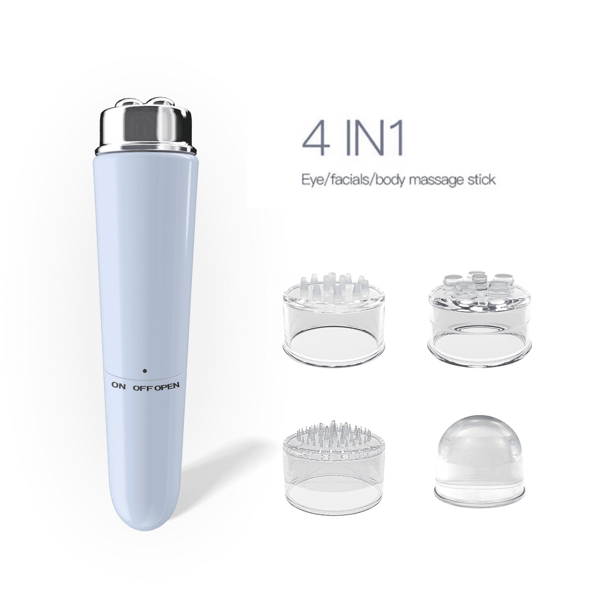 4-in-1 Electric Eye Massager — Vibration, Heat, ...

