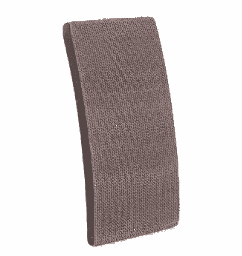 Close-up of replaceable textured core for the transformable cat bed and scratcher, durable and easy to replace