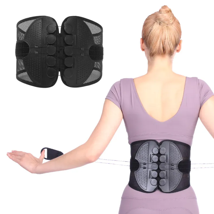 Double Pull Lumbar Support Belt – Adjustable Compression for Lower Back Pain