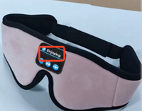 3D Bluetooth Sleep Eye Mask | Wireless Music & Total Blackout | Built-In Stereo Speakers