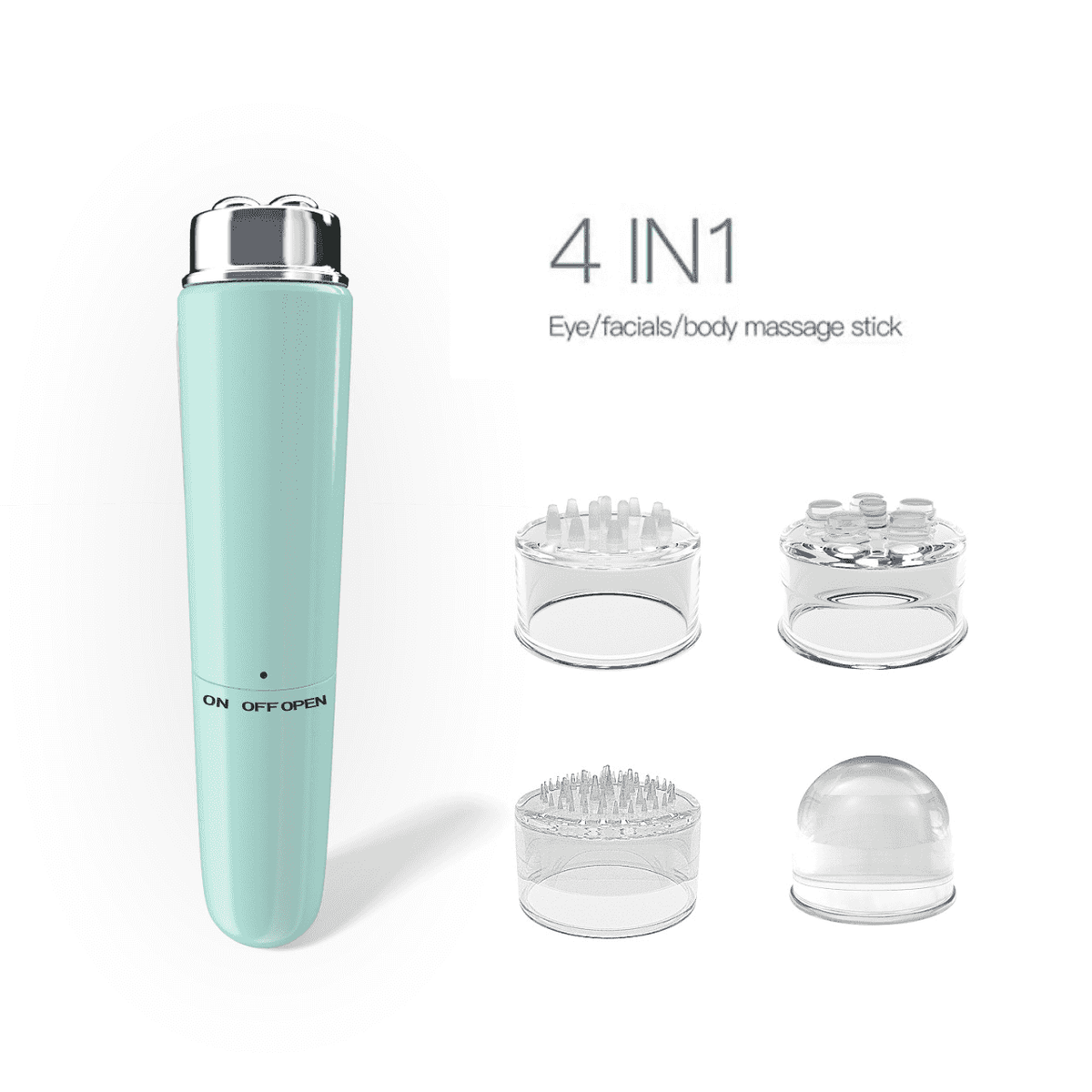 4-in-1 Electric Eye Massager — Vibration, Heat, ...

