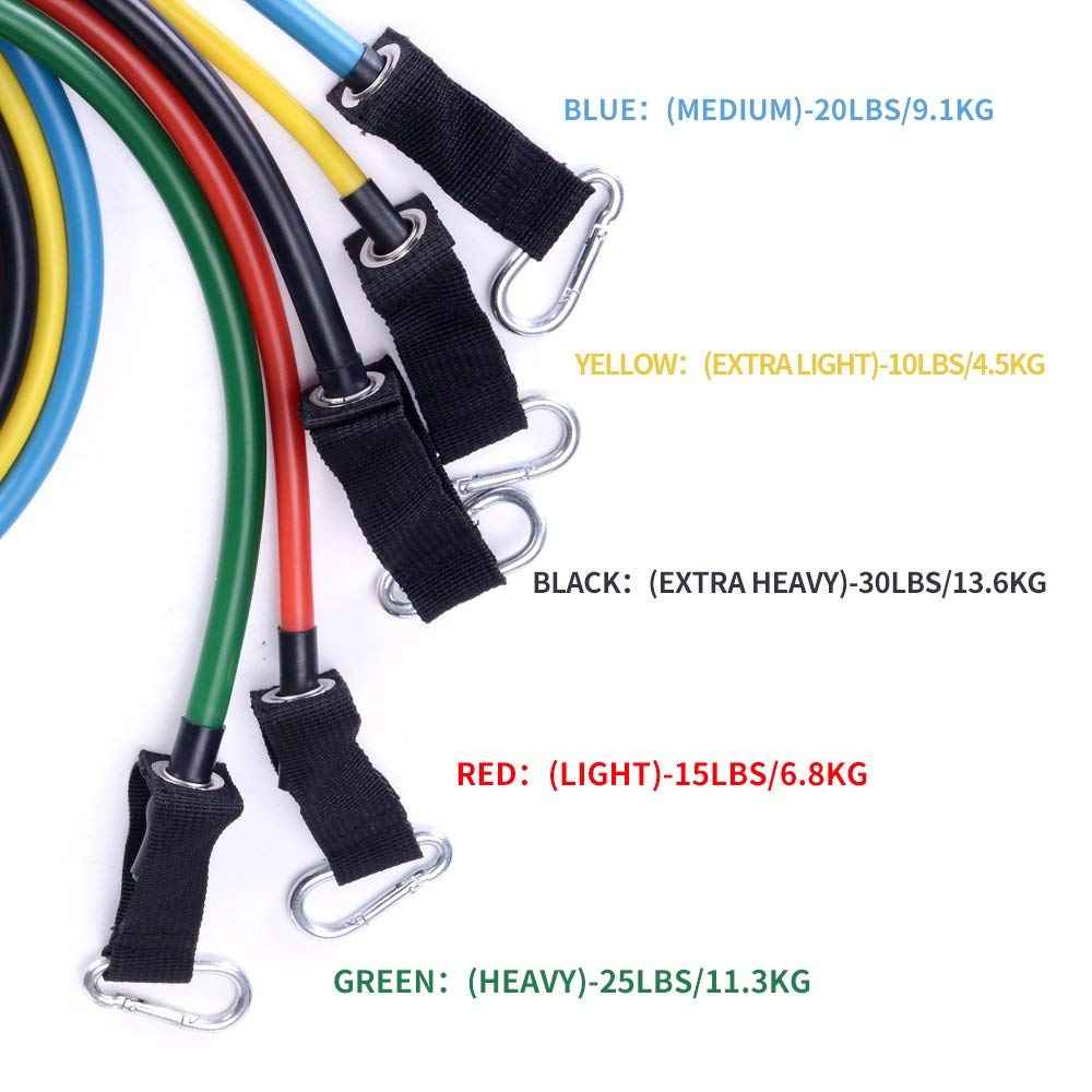 Resistance Bands Set for Crossfit & Yoga


