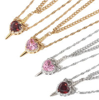 Love Dagger Couple Necklace