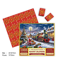 Christmas Advent Calendar Jigsaw Puzzle – Daily Countdown to Christmas