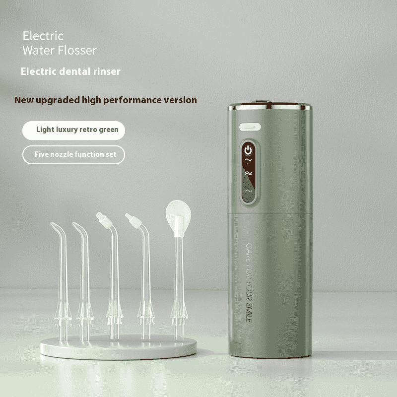 Portable Water Flosser — USB Rechargeable Oral I...

