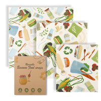 Cotton Beeswax Fresh-Keeping Cloth