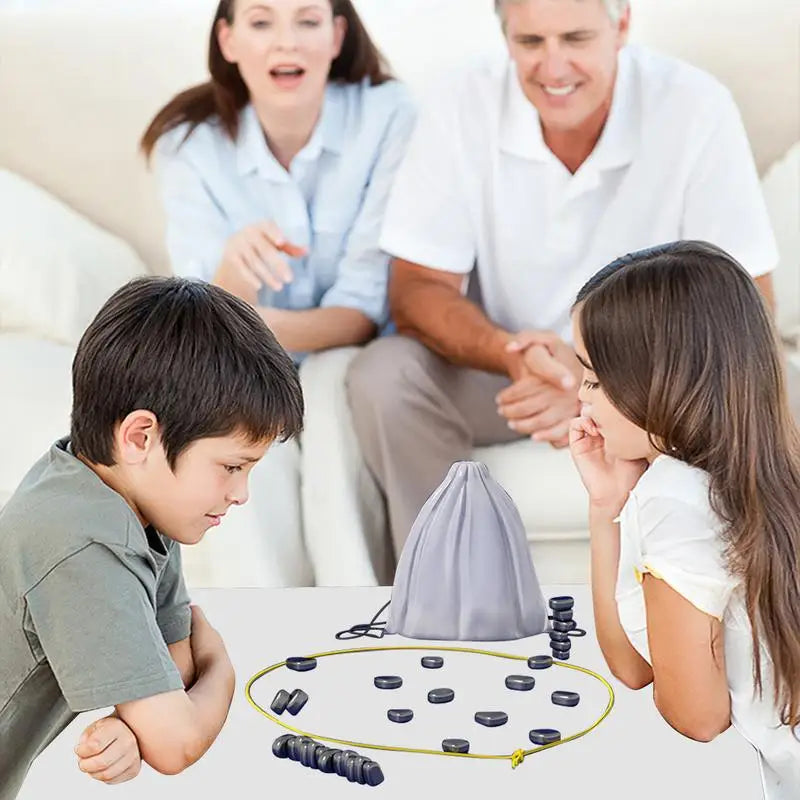 Magnetic Chess Board Set – Travel-Friendly with Secure Piece Lock
