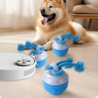 Interactive Rolling Ball Pet Toy – USB Rechargeable for Dogs & Cats