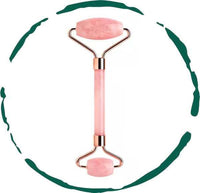 Rose Quartz Facial Roller – Natural Cooling Ston...

