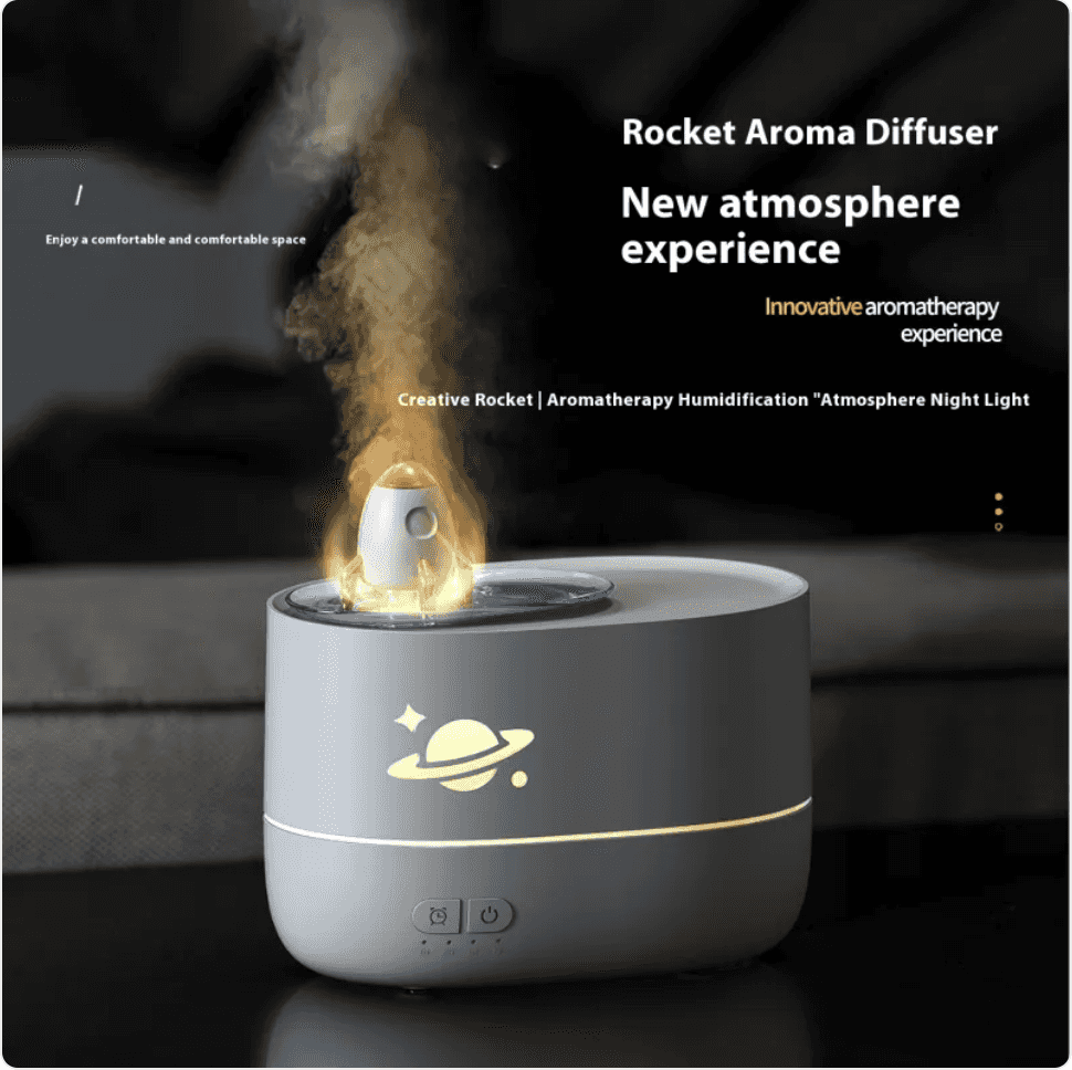 Flame Aromatherapy Humidifier

