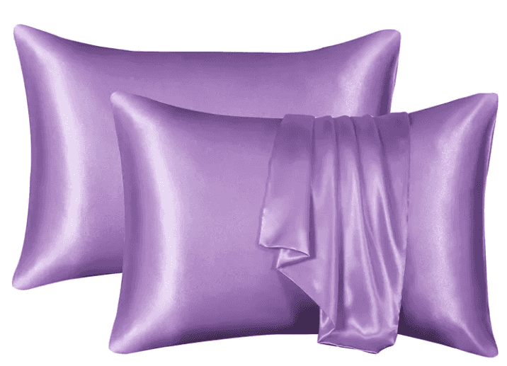 Silk-like Solid Colour Pillowcase

