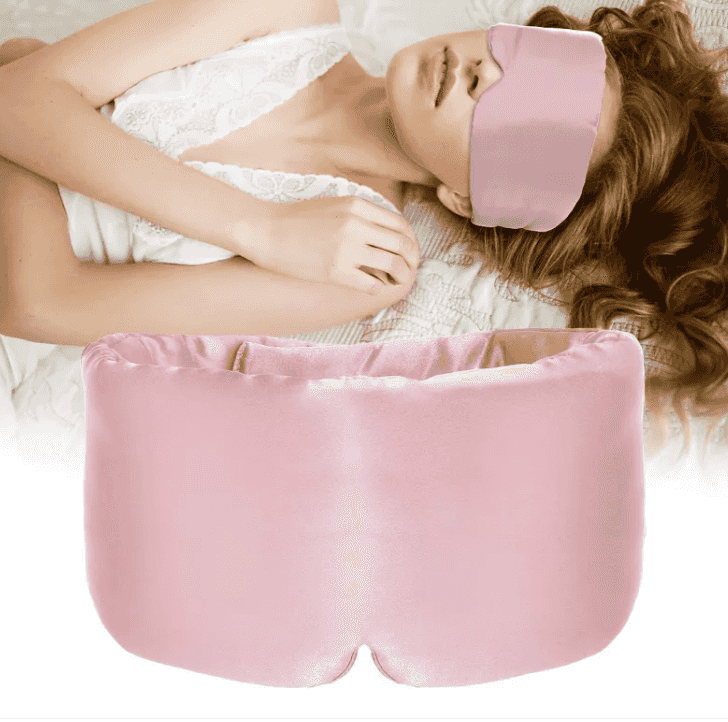 Silk-Feel Cooling Sleep Eye Mask

