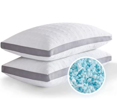 Cooling Broken Memory Foam Bed Pillow