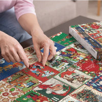 Christmas Advent Calendar Jigsaw Puzzle – Daily Countdown to Christmas