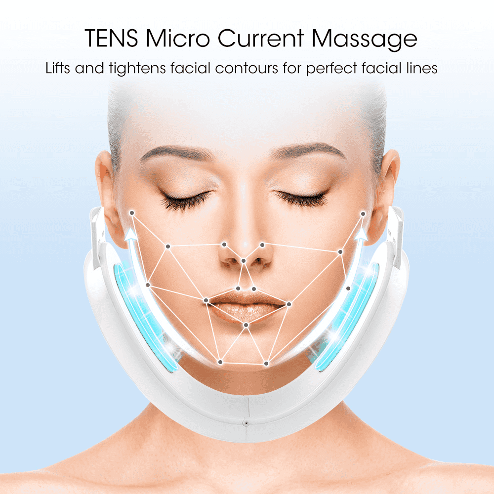 V-Shape Face Slimming & TENS Microcurrent Massag