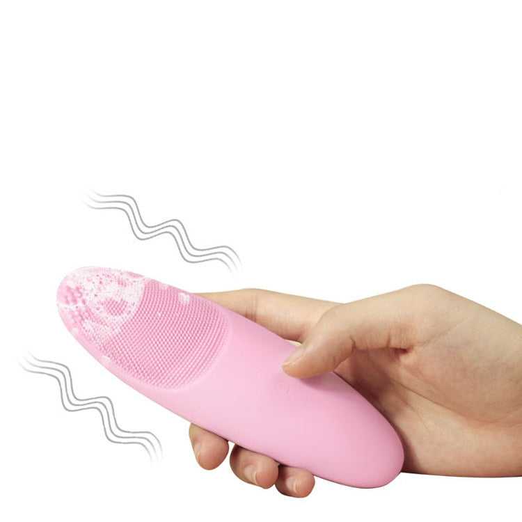Wireless Heated Silicone Facial Cleansing Brush ...

