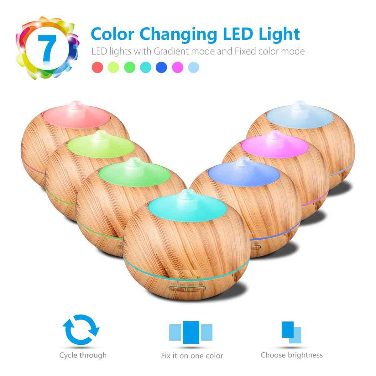 Ultrasonic Color Changing Essential Oil Aromathe...

