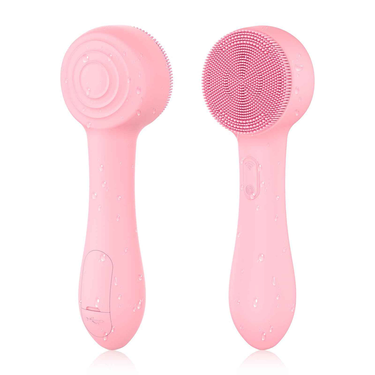 Electric Silicone Facial Cleansing Brush – IPX7 ...

