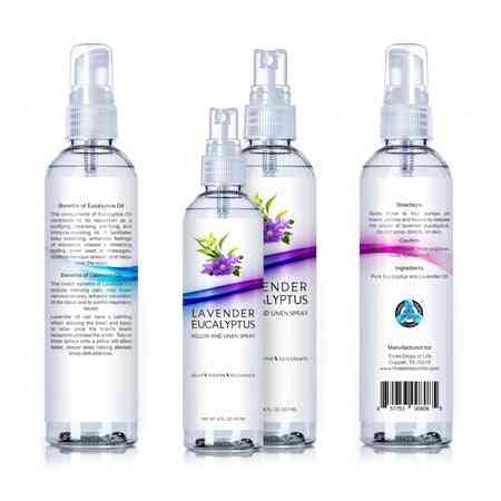 Lavender Eucalyptus Pillow and Linen Spray

