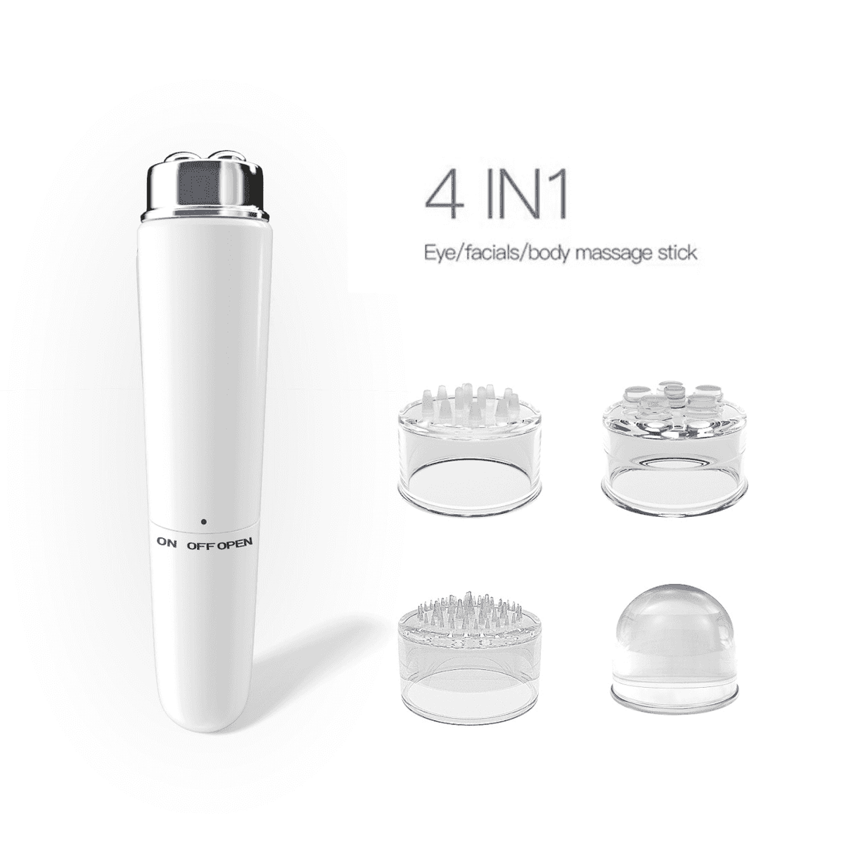 4-in-1 Electric Eye Massager — Vibration, Heat, ...

