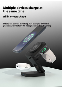 3-in-1 MagSafe Wireless Charging Station | iPhone, Apple Watch & AirPods