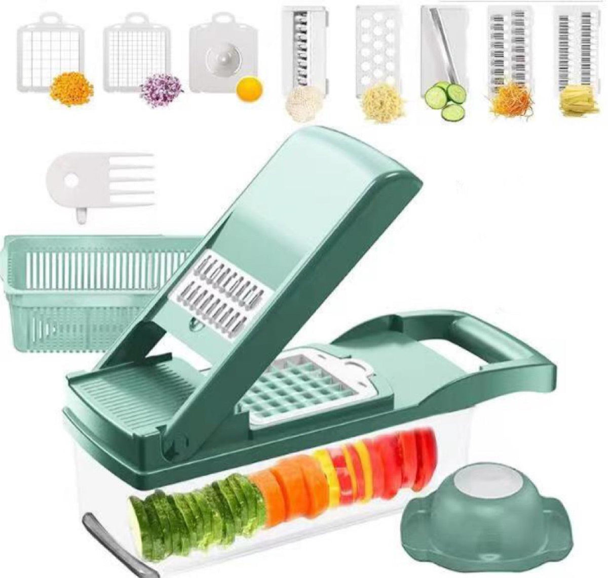Multi-Function Vegetable Chopper – Chop, Dice & Slice in Seconds