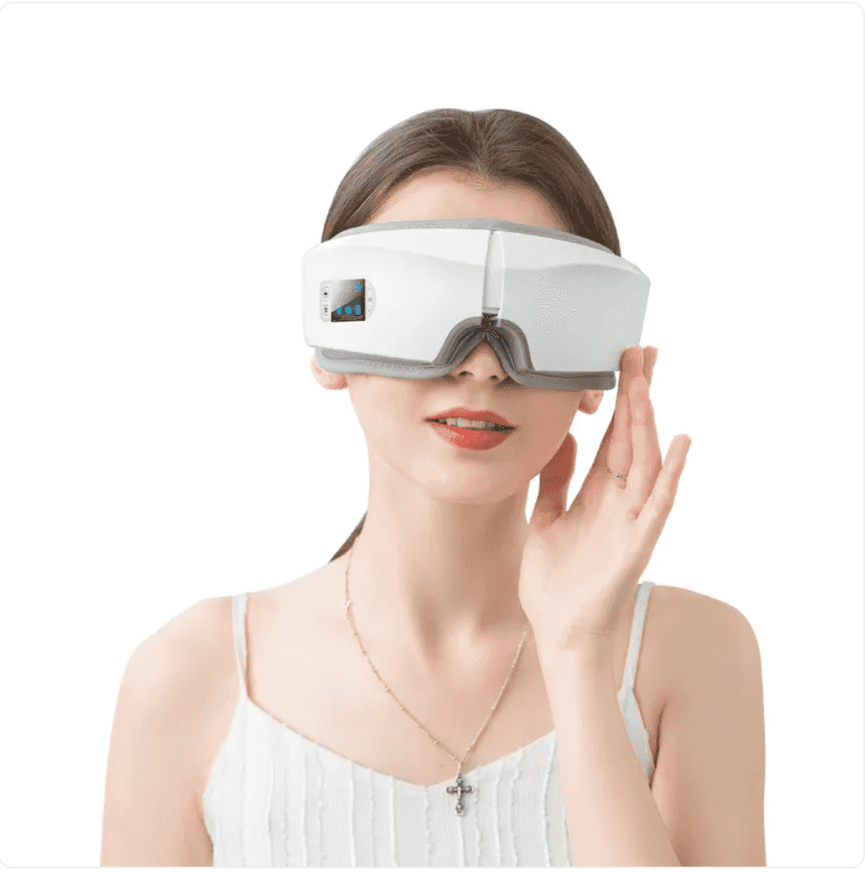 Rechargeable Eye Massager – Air Pressure, Heat,