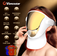 LED Colour Light Therapy Facial Mask – Whitening