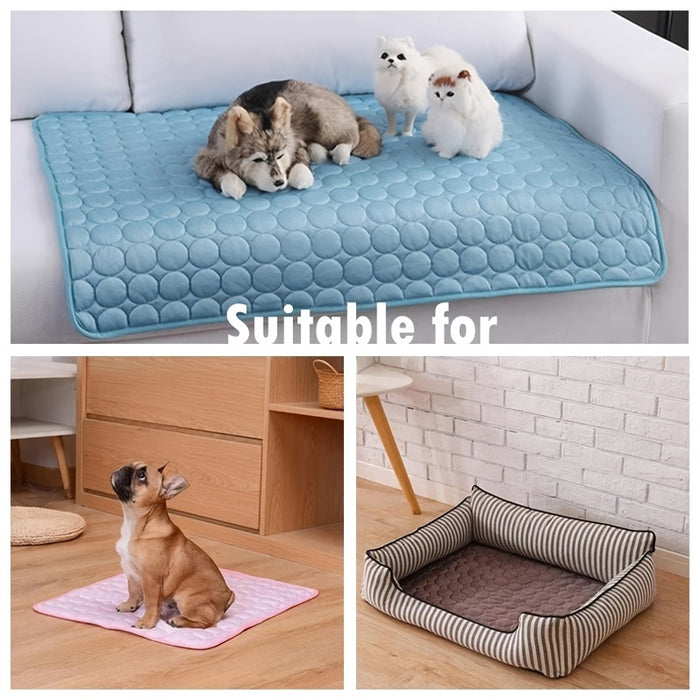 Dog Cooling Mat Summer Pets Cold Bed Extra Large 