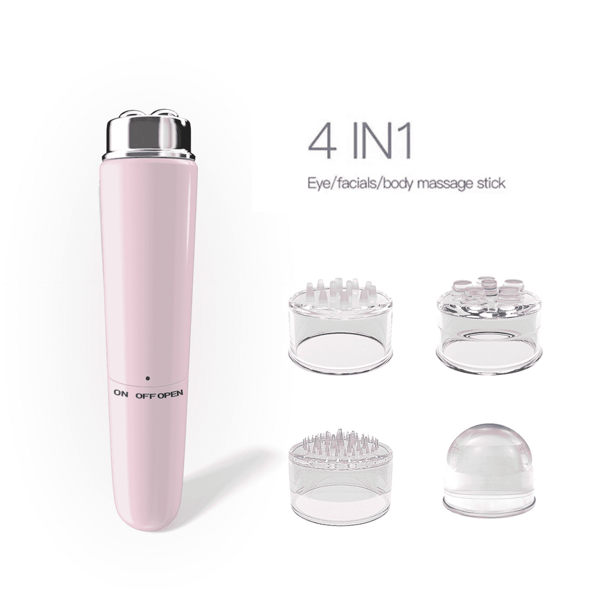 4-in-1 Electric Eye Massager — Vibration, Heat, ...

