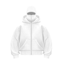 Men's Hooded Zip-Up Baseball Jacket – Lightweight Casual Layering