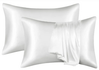 Silk-like Solid Colour Pillowcase