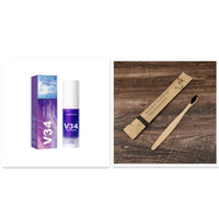 V34 Whitening Tooth Cleaning Mousse – Stain Removal & Gum Care