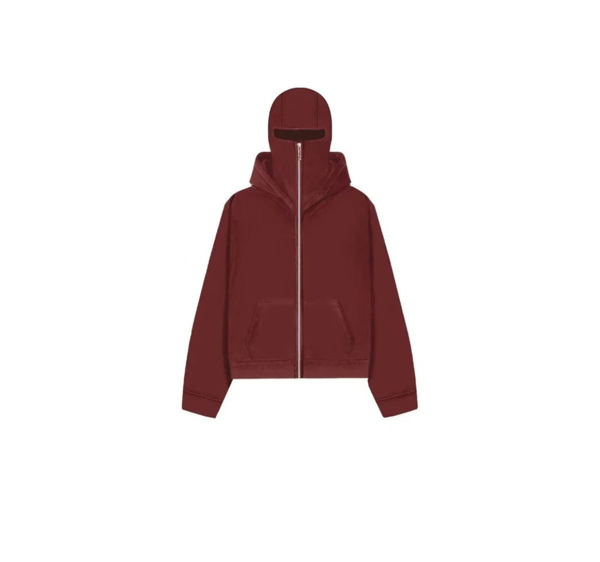Men's Hooded Zip-Up Baseball Jacket – Lightweight Casual Layering