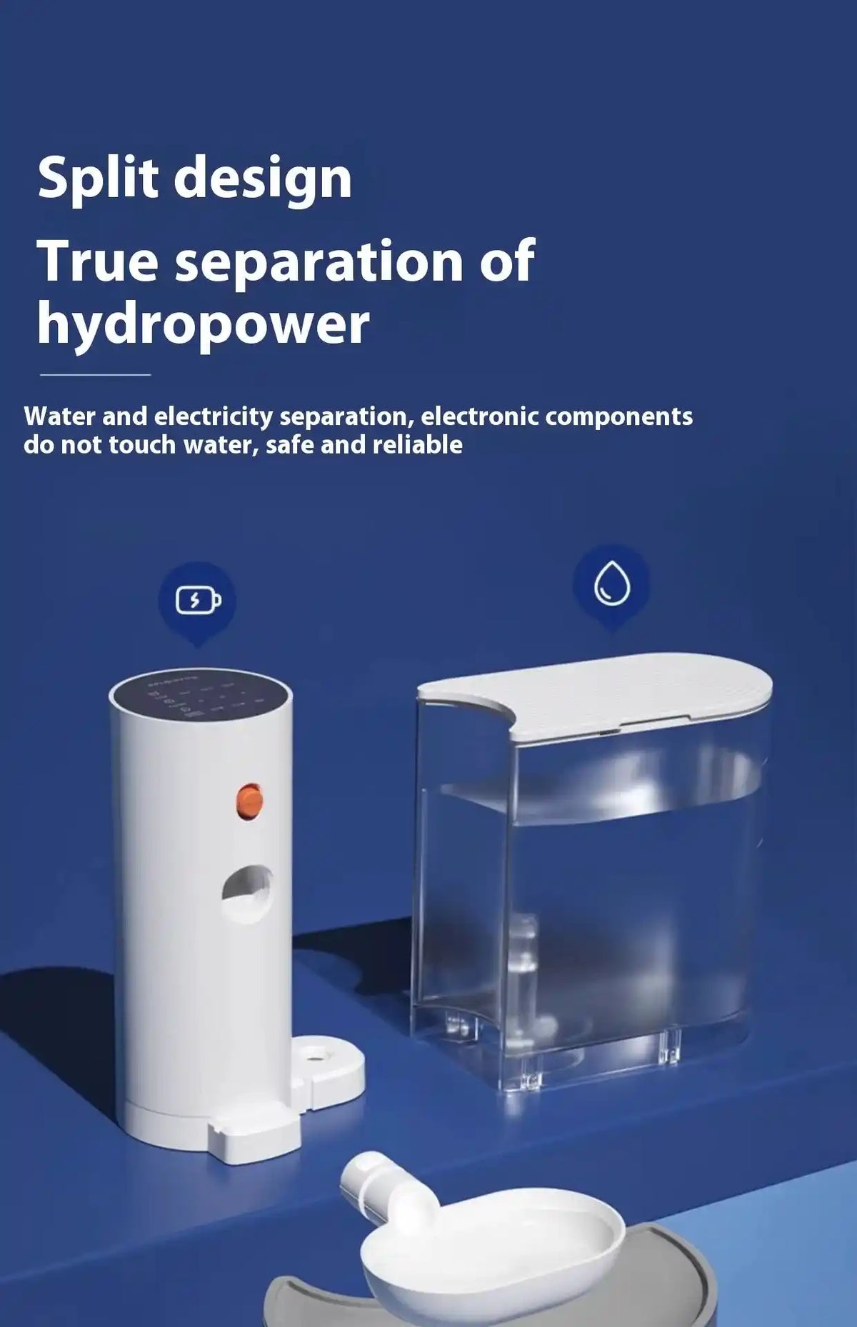 Cordless Pet Water Fountain with Smart Alerts

