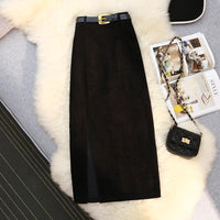 High Waist A-Line Corduroy Skirt – Timeless Autumn Style