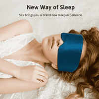 Silk-Feel Cooling Sleep Eye Mask

