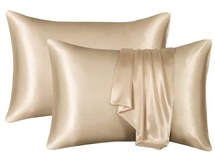 Silk-like Solid Colour Pillowcase